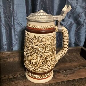Vintage Rare Stein Handcrafted in Brazil Exclusively for Avon 1980